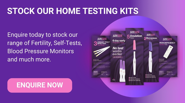 Stock Our Home Testing Kits Today